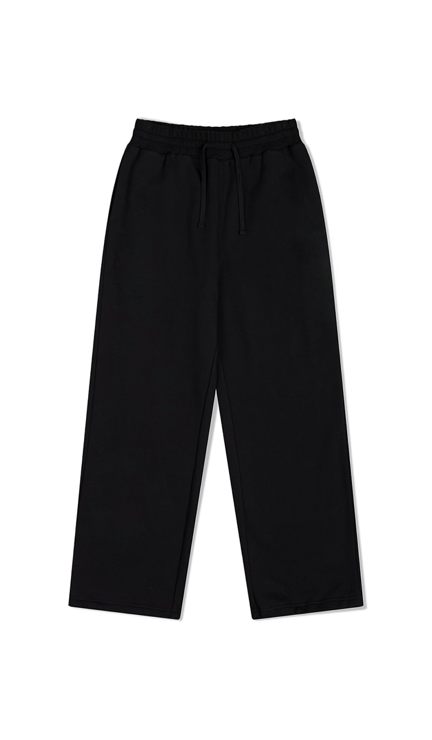 Relaxed fit wide leg pants