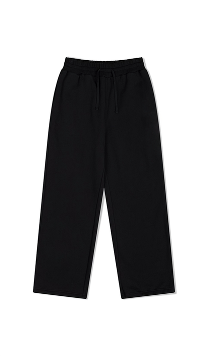Relaxed fit wide leg pants